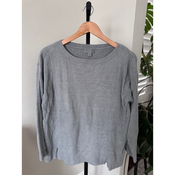 Barefoot Dreams Cozy Chic Ulta Lite Womens Blue Pullover - Picture 1 of 3